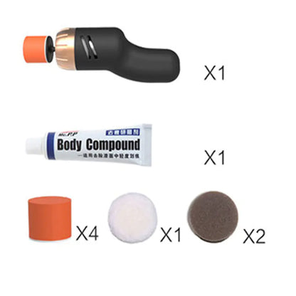 Car Polisher and Wax Tool for Electric Vehicle Scratch Repair